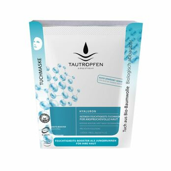 Tautropfen Intensiv Feuchtigkeits-Tuchmaske für normale bis feuchtigkeitsarme Haut (4er-Pack)
