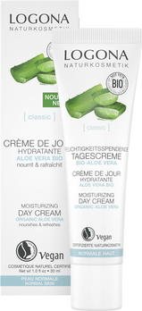 LOGONA CLASSIC Feuchtigkeitsspendende Tagescreme Bio-Aloe Vera 30ml