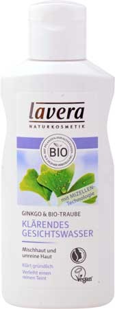Lavera Klärendes Gesichtswasser Ginkgo und Traube 125ml