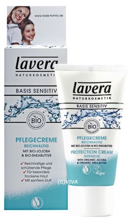 Lavera Pflegecreme Reichhaltig Basis Sensitiv 50ml