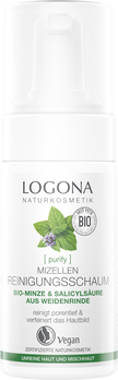 LOGONA PURIFY Mizellen Reinigungsschaum Bio-Minze 100ml