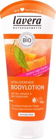 Lavera Body-SPA Vitalisierende Bodylotion Orange-Sanddorn 200ml