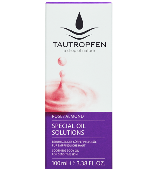 Tautropfen Special Oil/ Rose-Mandel Beruhigendes Körperpflegeöl 100ml