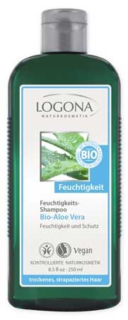 LOGONA Feuchtigkeits-Shampoo Bio-Aloe Vera 250ml