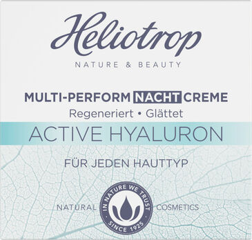 Heliotrop ACTIVE Hyaluron Multi-Perform Nachtcreme 50ml