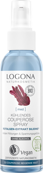 LOGONA MED Kühlendes Couperose Spray Rotalgenextrakt SILIDINE