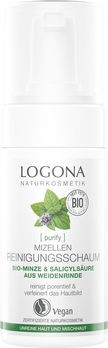 LOGONA PURIFY Mizellen Reinigungsschaum Bio-Minze 100ml