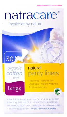 Natracare Tanga & String Slipeinlagen 100% Baumwolle 30 Stück/A