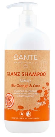 SANTE Family Glanz Shampoo Bio-Orange und Coco 500ml