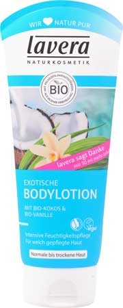 Lavera Exotische Bodylotion Vanille-Kokos 200ml