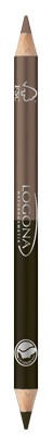 LOGONA Double Eyeliner Pencil no. 01 coffee