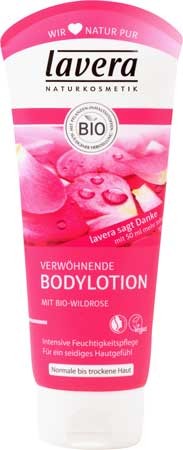 Lavera Body-SPA Bodylotion Verwöhnende Wildrose 200ml