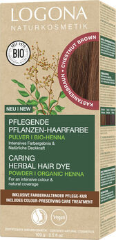 LOGONA Pflanzen-Haarfarbe Pulver 070 kastanienbraun 100g