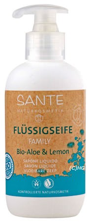 SANTE Family Flüssigseife Bio-Aloe & Lemon 200ml