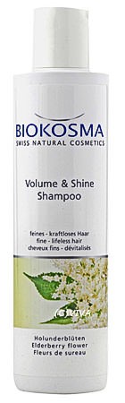 Biokosma Volume und Shine Shampoo Holunderblüte 200ml