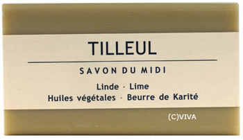 Savon Du Midi Karité-Pflanzenölseife Linde 100g