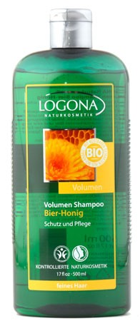LOGONA Volumen Shampoo Bier & Bio-Honig 500 ml