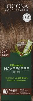 LOGONA Pflanzen-Haarfarbe Creme 240 nougatbraun 150ml