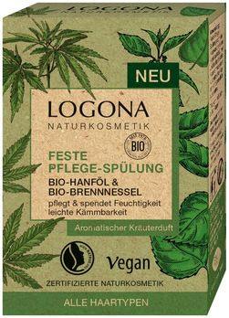 LOGONA Feste Spülung Hanf&Brennnessel 60g