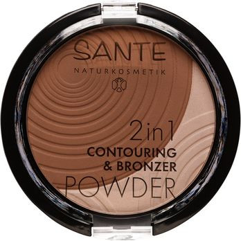 SANTE 2in1 Contouring & Bronzing Powder 02 9g/A