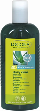 LOGONA Daily Care Shampoo Bio-Aloe und Verveine 250ml