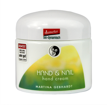 Martina Gebhardt Hand & Nail Hand Cream demeter 100ml