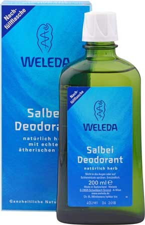 Weleda Deodorant Salbei Nachfüllflasche 200ml