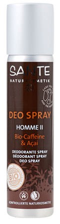 SANTE Homme 2 Deospray Bio-Caffeine & Açai 100ml