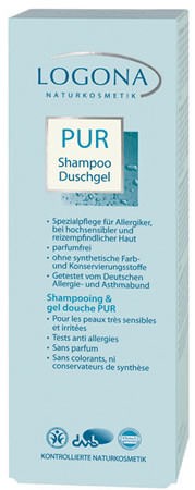 LOGONA PUR Shampoo und Duschgel 250ml/A